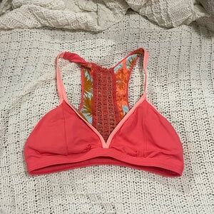 Pink Macramé Back reversible Bikini Top